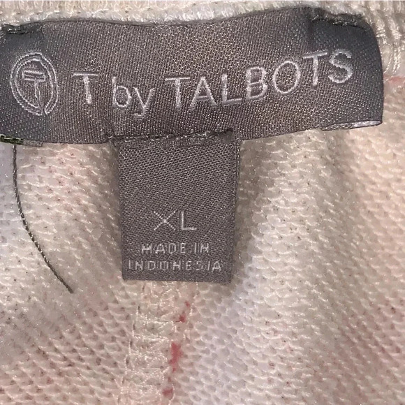 Talbots Camo Classic French Terry Skirt XL Pink Athleisure Fleece Athletic - Picture 9 of 10